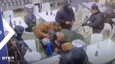 بالفيديو|| لحظة إلقاء القوات العراقية القبض على شخص هدد بتفجير نفسه داخل مطعم وسط بغداد