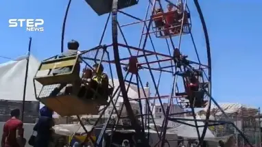 شاهد أجواء العيد وفرحة الأطفال في مدينة الدانا بريف إدلب الشمالي