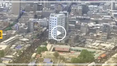 شاهد كيف تبدو مدينة كربلاء في ذكرى أربعينية الحسين (تصوير جوي)