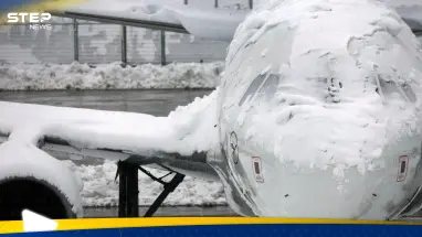 بالفيديو|| طائرة ركاب تتجمد بمكانها في مطار ميونيخ "المشلول"
