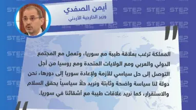 المملكة الأردنية تسعى لعلاقة "أخوية" مع حكومة الأسد، وتعمل مع المجمع الدولي على إعادة سوريا على ما كانت عليه.