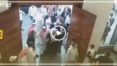 شاهد كيف يمدح مفتي النظام السوري "حسون" في مراسيم تنصيب "فرحان المرسومي" شيخاً