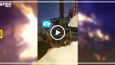 شاهد بالفيديو || متظاهرون عراقيون يمزقون صور "الخامنئي" من شوارع كربلاء