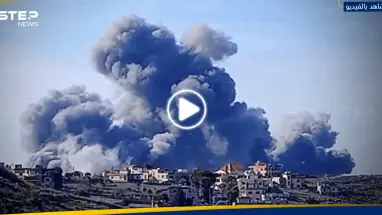 بالفيديو|| قصف جوي ومدفعي إسرائيلي عنيف على عدة بلدات جنوب لبنان