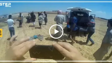 قتلى من مدنيي مخيم في إدلب بعد قصفه بطيران الأسد (فيديو )