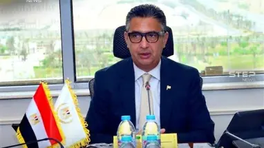 وزير التموين والتجارة الداخلية المصري أثناء الإدلاء بتصريحات حول منظومة الدعم.