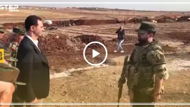 مدفعية النظام السوري تقصف جنوب إدلب بحضور بشار الأسد