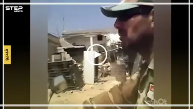 عنصر من النظام يوثق أعمال "تعفيش" بلدة الهبيط جنوبي إدلب (فيديو) 