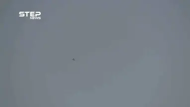 بالفيديو شاهد لحظة تنفيذ الطيران الحربي على قريتي الزكاة وحصرايا شمالي حماة