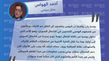 محلل سياسي: على تركيا نقض اتفاقاتها مع روسيا ودعم الفصائل بسلاح نوعي من باب تقاطع المصالح