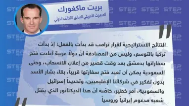 تصريح "بريت ماكغورك"  المبعوث الأمريكي السابق والخاص للتحالف الدولي لمحاربة تنظيم "داعش"