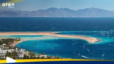 دوي انفجارات في سماء مدينة دهب المصرية وإسقاط جسم طائر (فيديو)