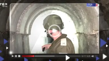 من داخل نفقٍ مظلم لـ"حماس".. الجيش الإسرائيلي يوجه رسالة (فيديو)
