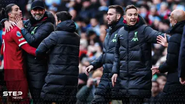 بالفيديو|| مشاجرة بين غوارديولا ومهاجم ليفربول.. وكلوب يتدخل