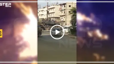 مدني يوثق دخول دبابات النظام إلى منبج قائلًا:" الجيش العربي السوري.. والله لتاكلون...!"(فيديو)