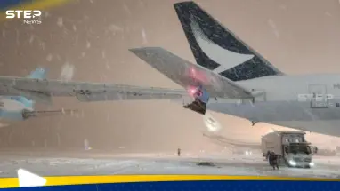 شاهد|| اصطدام بين طائرتين في مطار ياباني.. وبيان عاجل يوضح التفاصيل