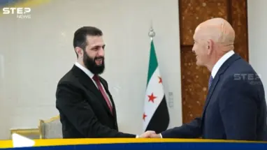 أحمد الشرع يلتقي المبعوث الأمريكي توم باراك في دمشق.. إليك التفاصيل: أحدث الأخبار