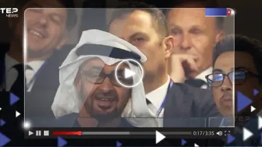 بالفيديو|| لحظة عناق بن زايد لأردوغان فرحاً بعد إعلان فوز "السيتي" تثير تفاعلاً