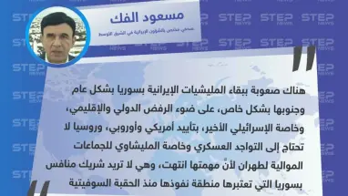 روسيا لن تسمح ببقاء شريك منافس لها في سوريا، ولذلك إيران لن تبقى بالجنوب بظل الرفض الدولي والإسرائيلي خاصًة.