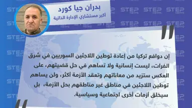 أكبر مستشاري الإدارة الذاتية: دوافع تركيا في توطين اللاجئين السوريين شرق الفرات ليست إنسانية