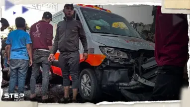 بالفيديو|| الجيش الإسرائيلي يعتقل جرحى فلسطينيين من داخل سيارة إسعاف