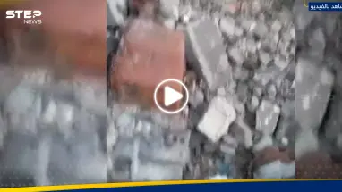 بالفيديو|| مشاهد لحطام دبابة إسرائيلية بغزة يثير الدهشة.. شاهد ماذا جرى بها