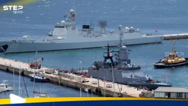 مناورات بحرية قبالة جنوب أفريقيا