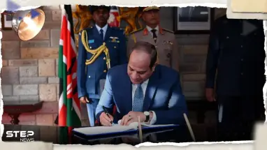 رسالة بخط السيسي تثير تفاعلا على مواقع التواصل الاجتماعي.. هذا ما جاء فيها
