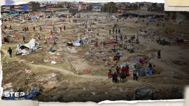 زلزال عنيف يهز نيبال ويخلف مئات القتلى والجرحى ومشاهد توثق لحظة وقوعه