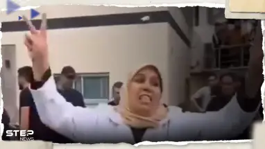بالفيديو|| مشاهد مؤثرة لردة فعل ممرضة فلسطينية تلقت خبر مقتل زوجها