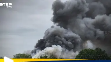 شاهد|| انفجارات عالية وحريق هائل في قاعدة سابقة لسلاح الجو الملكي البريطاني: أحدث الأخبار