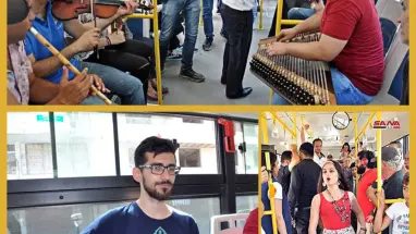 حملة الباص الثقافي  .. بس وين بدو يقعد المواطن يا ترى ????????