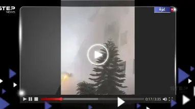 شاهد|| لحظة قصف إسرائيل مستشفى الصداقة التركي الفلسطيني الوحيد لمرضى السرطان في غزة