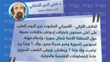 متداول: د. محيي الدين اللاذقاني: الخلاف التركي - الأميركي المكبوت خرج اليوم للعلن.