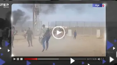 شاهد|| أسر عدد من الإسرائيليين بينهم 3 ضباط وفتاة ورد فعل الفلسطينيين