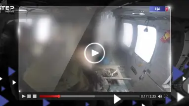 شاهد|| بعد نشر القسام فيديو لحرب شوارع في غزة الجيش الإسرائيلي ينقل قتلاه عبر المروحيات