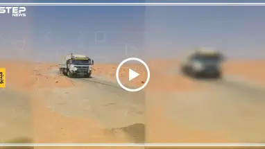 شاهد بالفيديو: لحظة وصول وفد الأمم المتحدة إلى مخيم الركبان