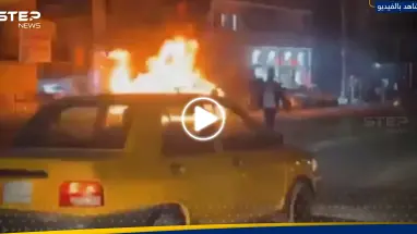 شاهد|| اللحظات الأولى لانفجارات ضخمة شرق العاصمة العراقية بغداد