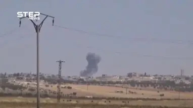 بالصواريخ العنقودية والفراغية .. الطيران الروسي يستهدف أطراف حيش و بابولين جنوب إدلب