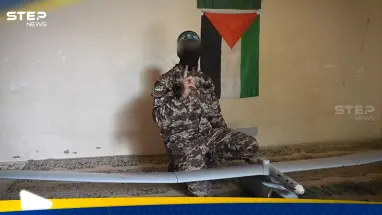 شاهد|| القسام تستولي على طائرة استطلاع إسرائيلية خلال مهمة استخباراتية لها شمال غزة