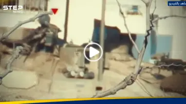 شاهد|| لحظة تدمير دبابة إسرائيلية على متنها جندي بقذيفة "الياسين" ومشاهد لمعركة "الدرج والتفاح"