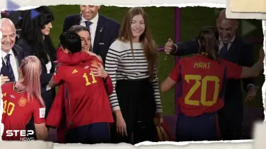 بالفيديو|| فعلة رئيس الاتحاد الإسباني لكرة القدم مع لاعبة المنتخب تثير الجدل ورد "صادم" منها