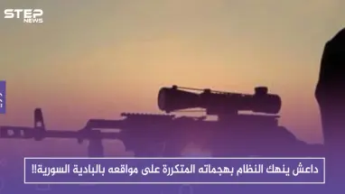 داعش ينهك النظام بهجماته المتكررة على مواقعه بالبادية السورية!!