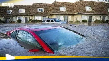 شاهد|| عاصفة قوية وأمطار "تاريخية" في ولاية كاليفورنيا الأمريكية تخلف قتلى ودمار هائل