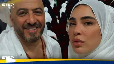 ظهرت بأظافر صناعية وتاتو.. زوجة المخرج مجدي الهواري تثير الجدل أثناء أدائها العمرة