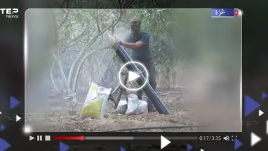 سرايا القدس تبث مشاهد من حمم الهاون التي دكت مواقع وتحشدات الجيش الإسرائيلي بغزة