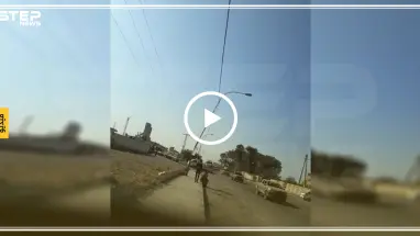 كاميرا ستيب ترصد دخول تعزيزات عسكرية مرسلة من مجلس الطبقة العسكري لميليشيا قسد