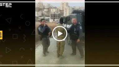 بالفيديو: عناصر من الإحتلال الإسرائيلي يحتفلون بعد تفجيرهم لمبنى في القدس