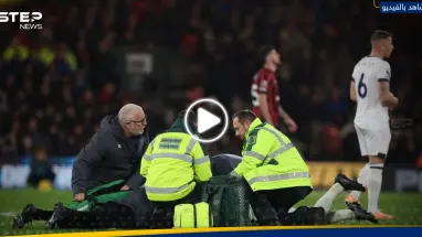 شاهد|| لحظة سقوط لاعب لوتون تاون بشكل "مرعب" في الدوري الإنجليزي.. وإلغاء المباراة