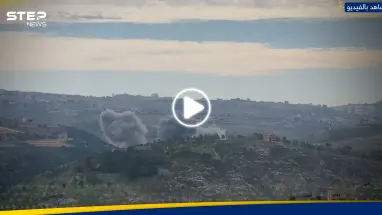 شاهد|| إسرائيل تلقي مناشير في أجواء بلدة لبنانية.. وتقصف بشكل "كبير وغير عادي" مناطق بالجنوب